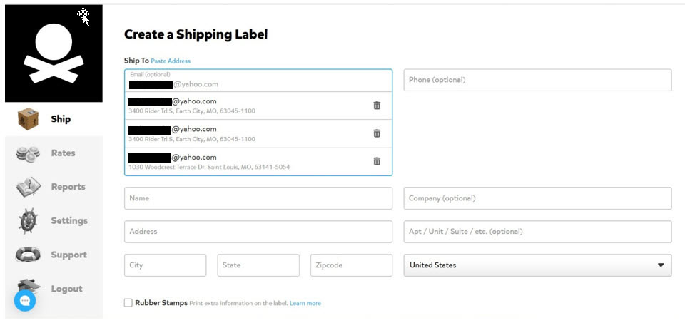 Create label step 4